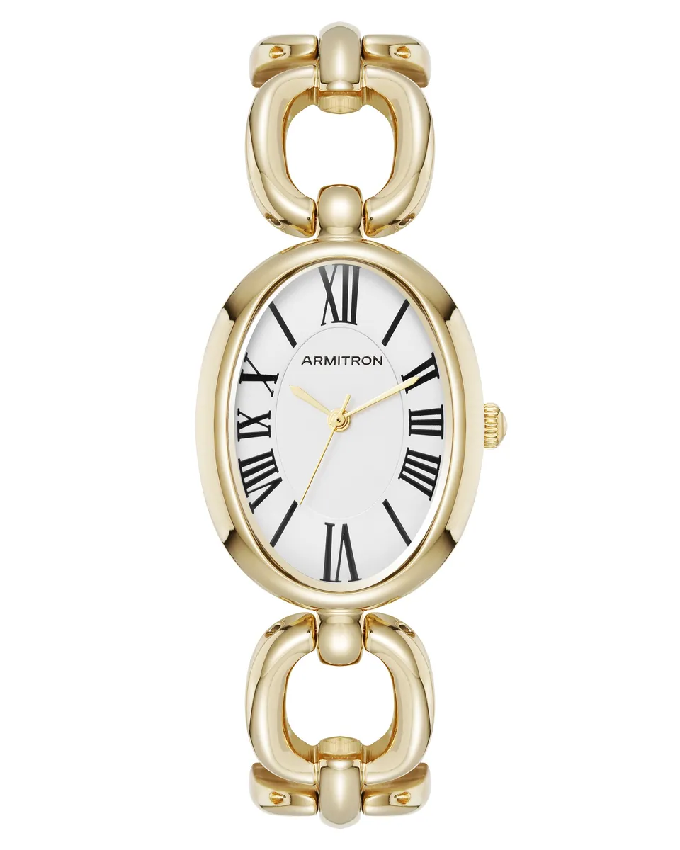 Armitron Andi 28 mm klokke gull oval lenke