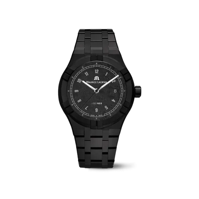 Label Noir Aikon Automatic 42MM klokke svart keramikk
