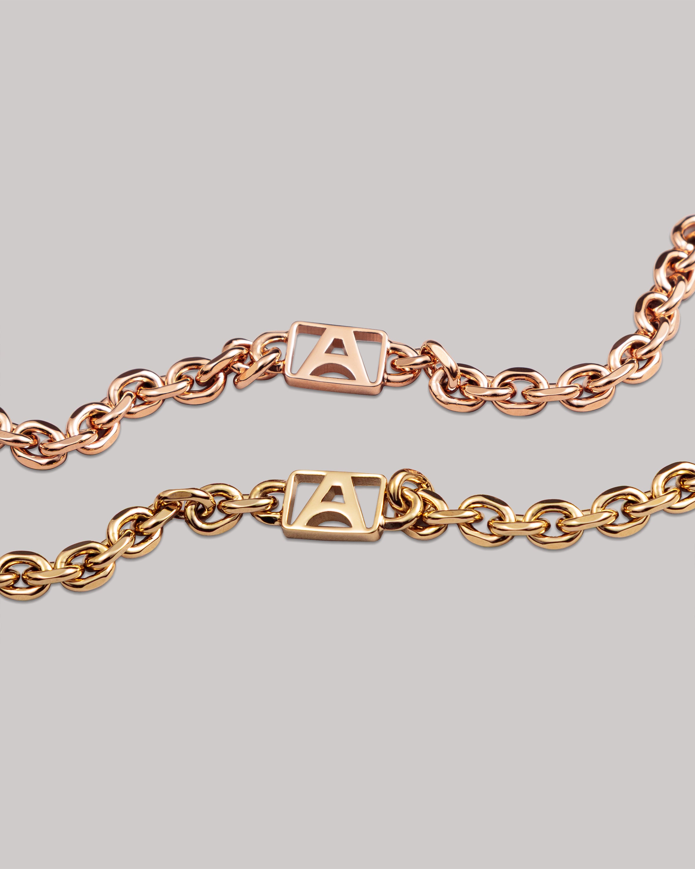 Armitron Link & Logo armbånd roségull
