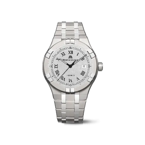 Label Noir Aikon Automatic 42MM klokke titan hvit laser