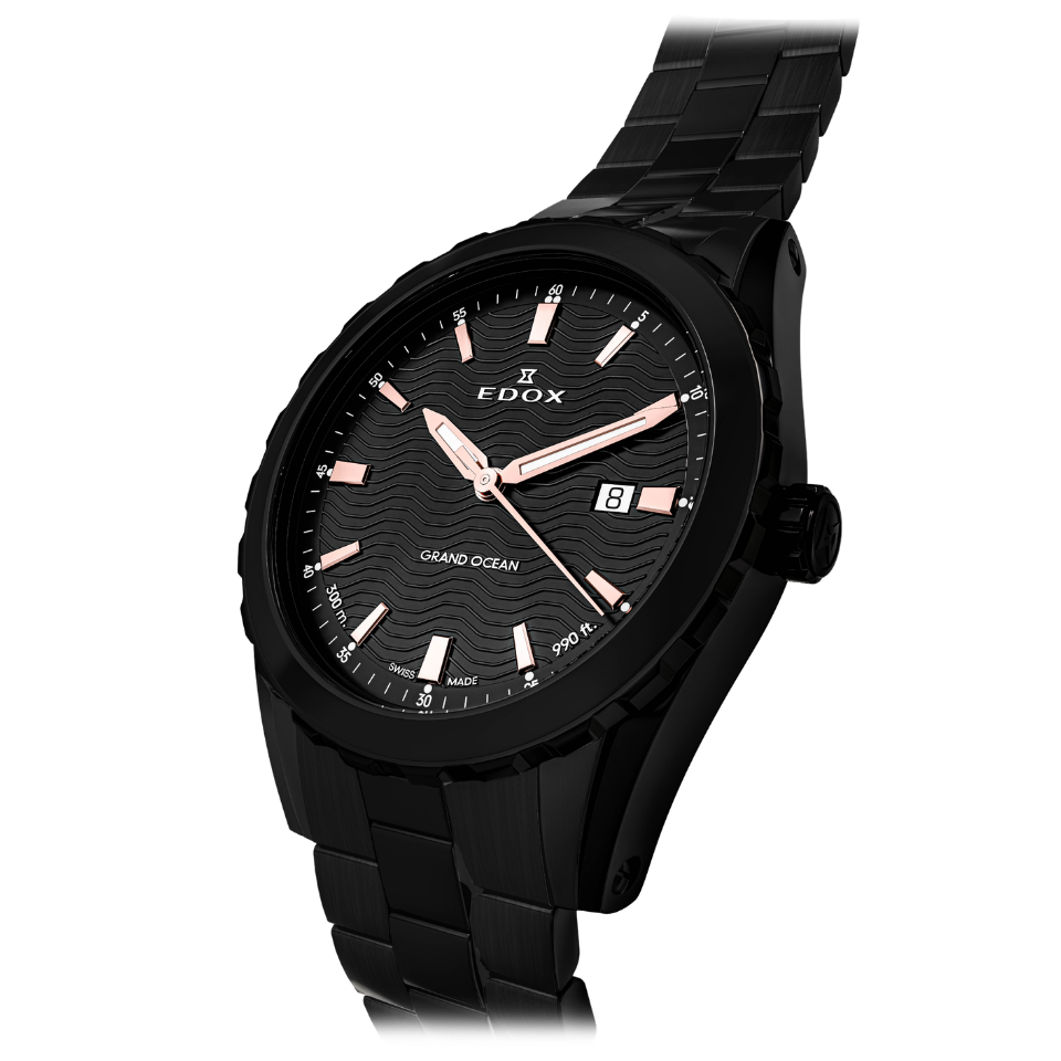 Edox Date Gents herreklokke med dato