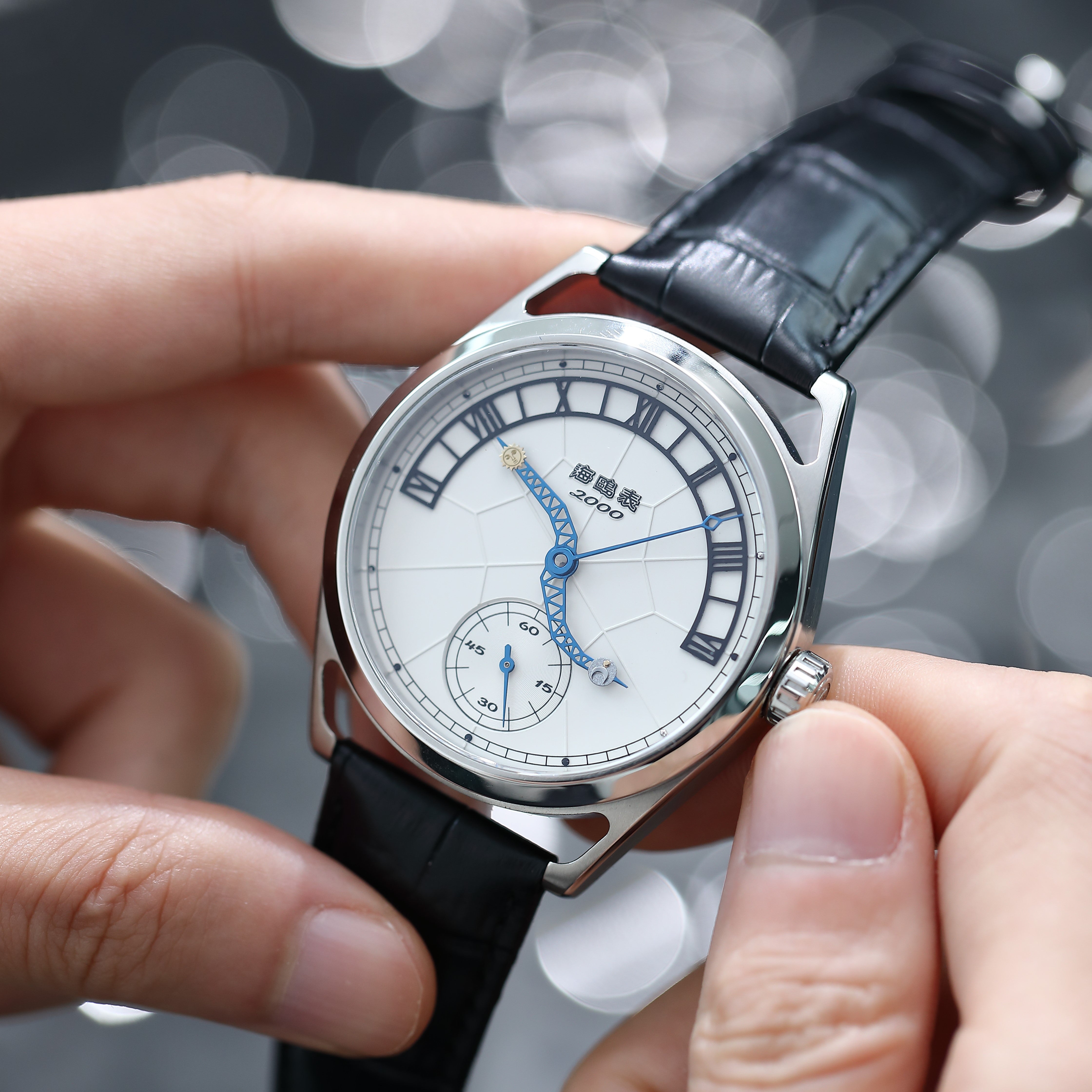 Sea-gull Zodiac 819.11.3024 herreklokke hvit 43mm