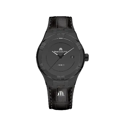 Label Noir Aikon Automatic 42MM herreklokke PVD skinn