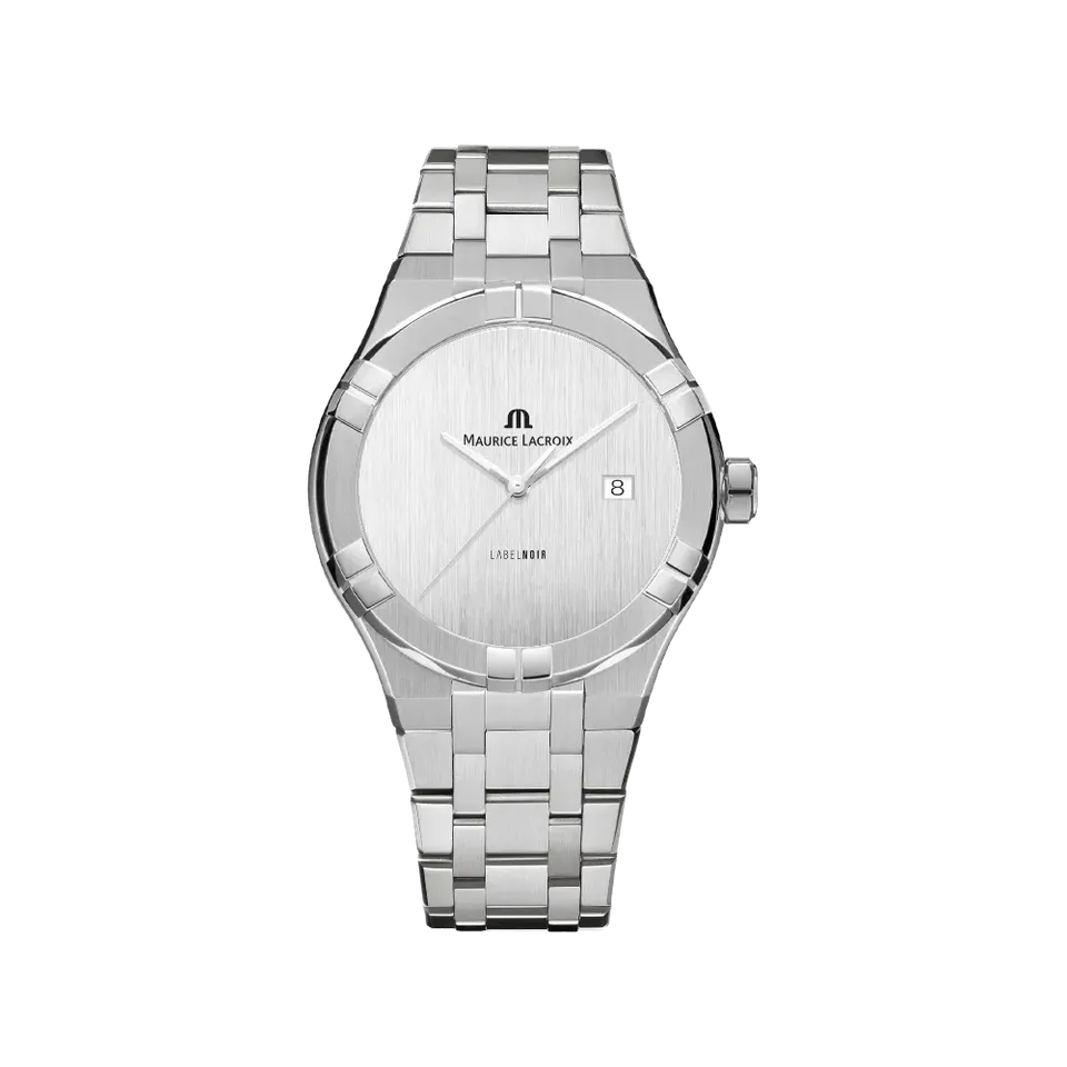 Label Noir Aikon Automatic 42MM klokke stål rem