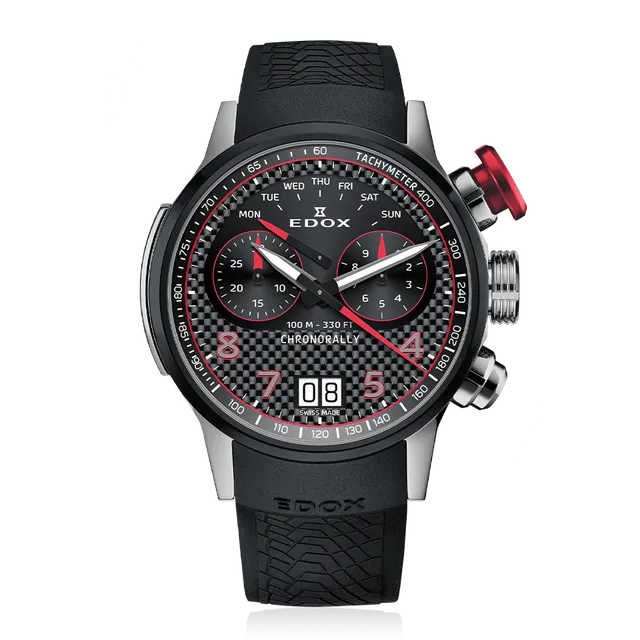 Edox Chronorally Chronograph 45 klokke