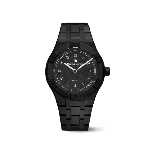 Label Noir Aikon Automatic 42MM herreklokke keramikk indeks