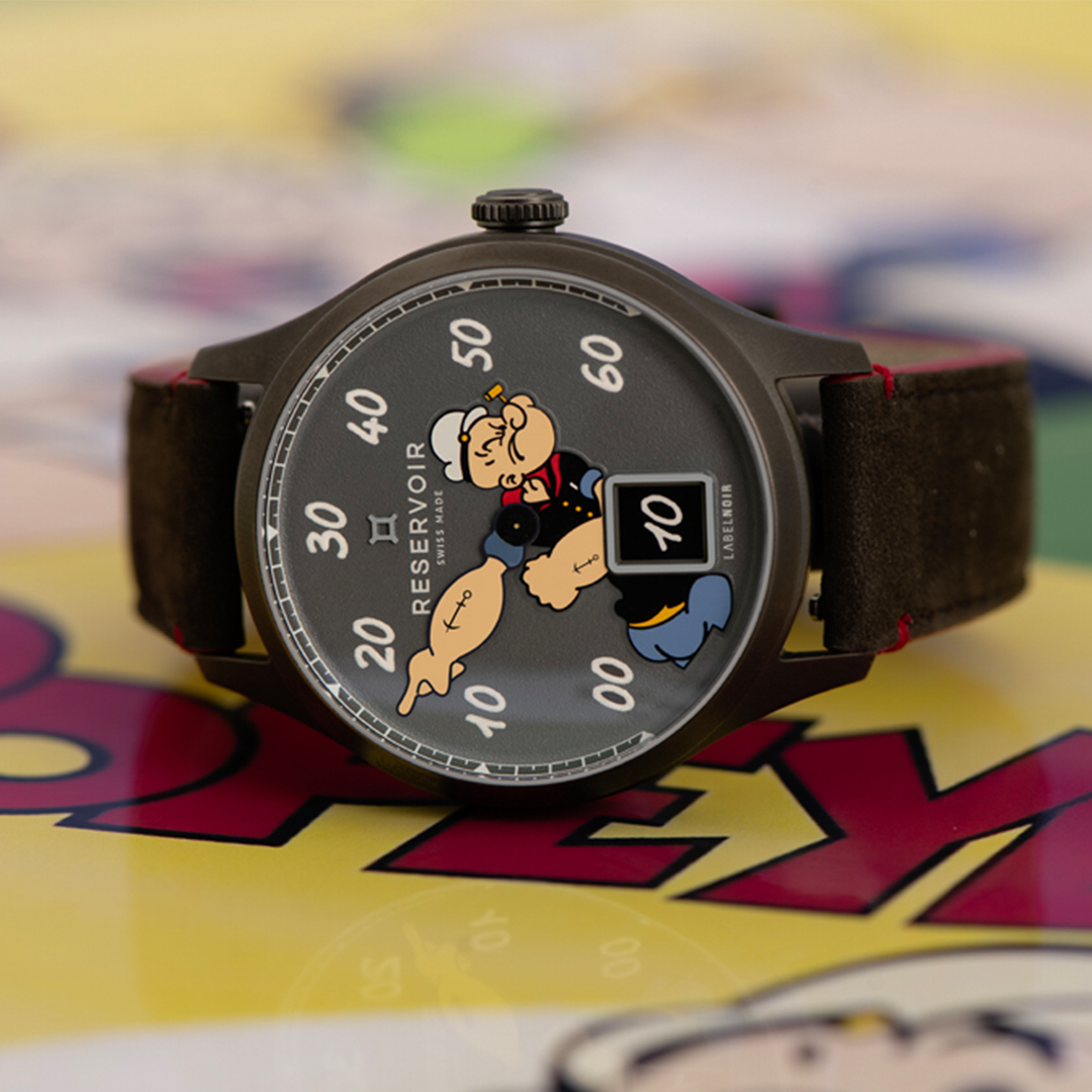 Label Noir Reservoir Popeye klokke limited 200 stk