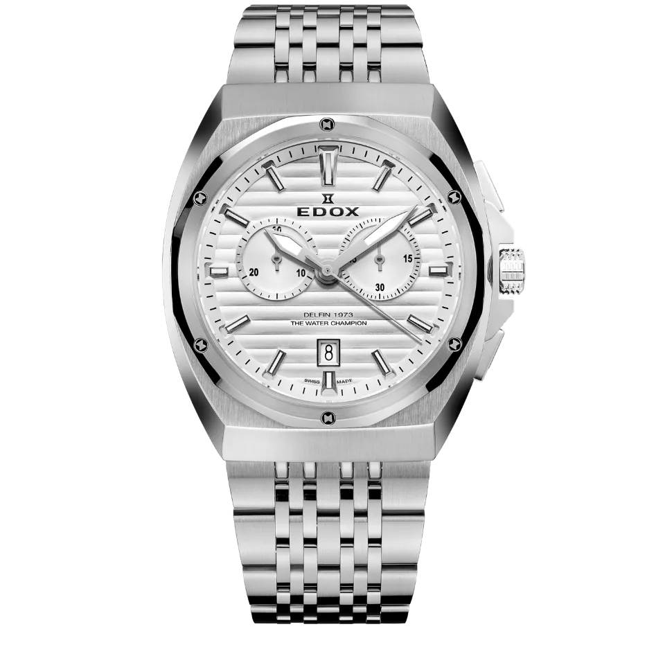 Edox 1973 Chronograph herreklokke kronograf