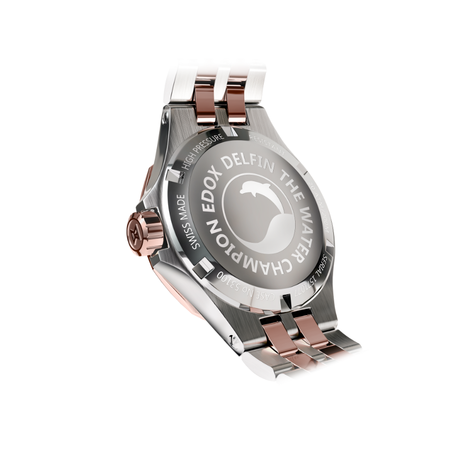 Edox Date Lady dameklokke med dato