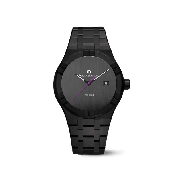 Label Noir Aikon Automatic 42MM klokke svart keramikk