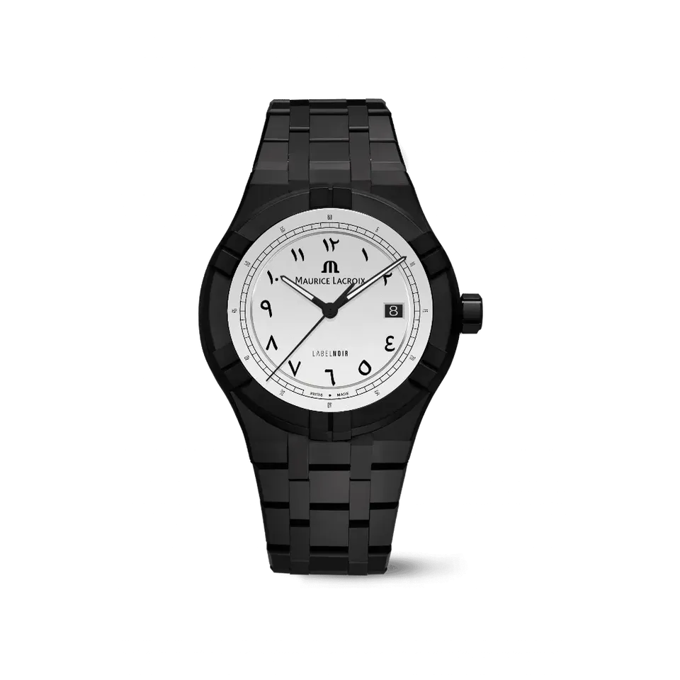 Label Noir Aikon Automatic 42MM klokke keramikk arabisk