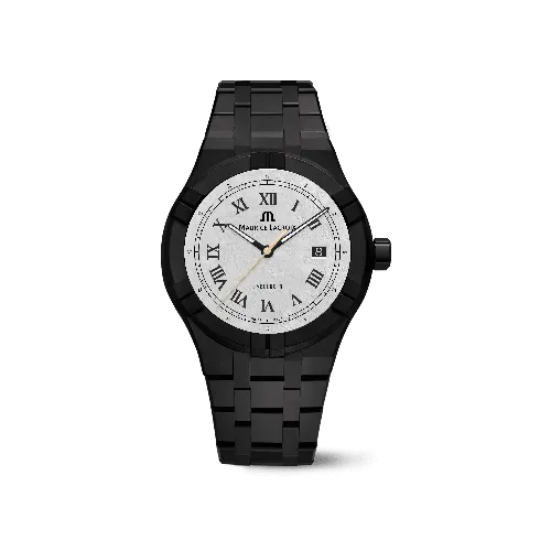 Label Noir Aikon Automatic 42MM klokke sort romertall