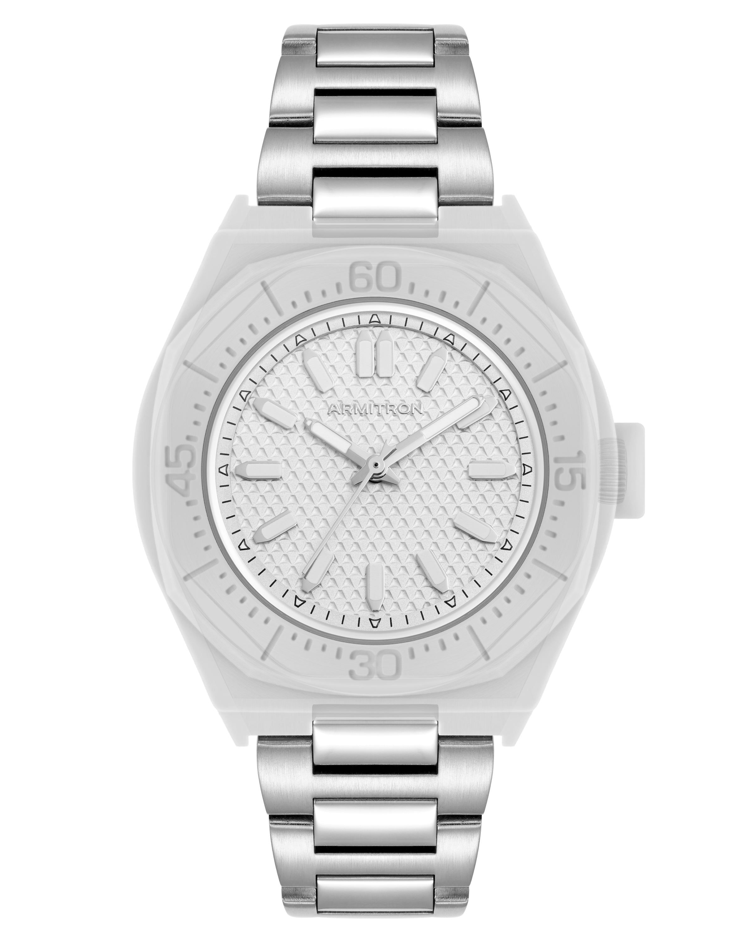 Armitron Jacqueline 36mm dameklokke sølv