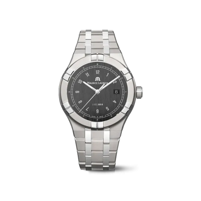 Label Noir Aikon Automatic 42MM klokke titan sort sateng
