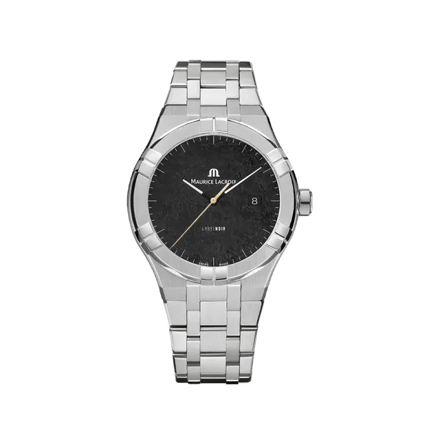 Label Noir Aikon Automatic 42MM klokke sort railroad