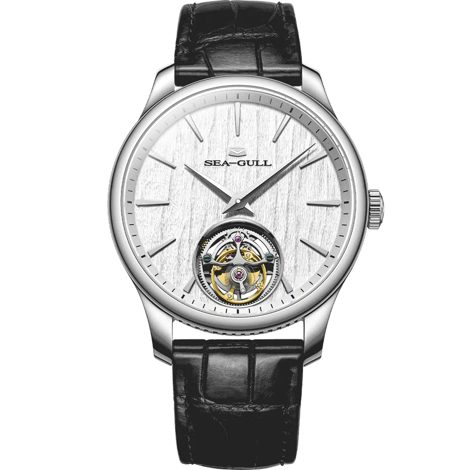 Sea-gull 818.12.8850 herreklokke hvit automatisk