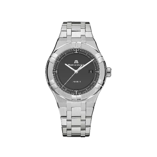 Label Noir Aikon Automatic 42MM klokke svart stål