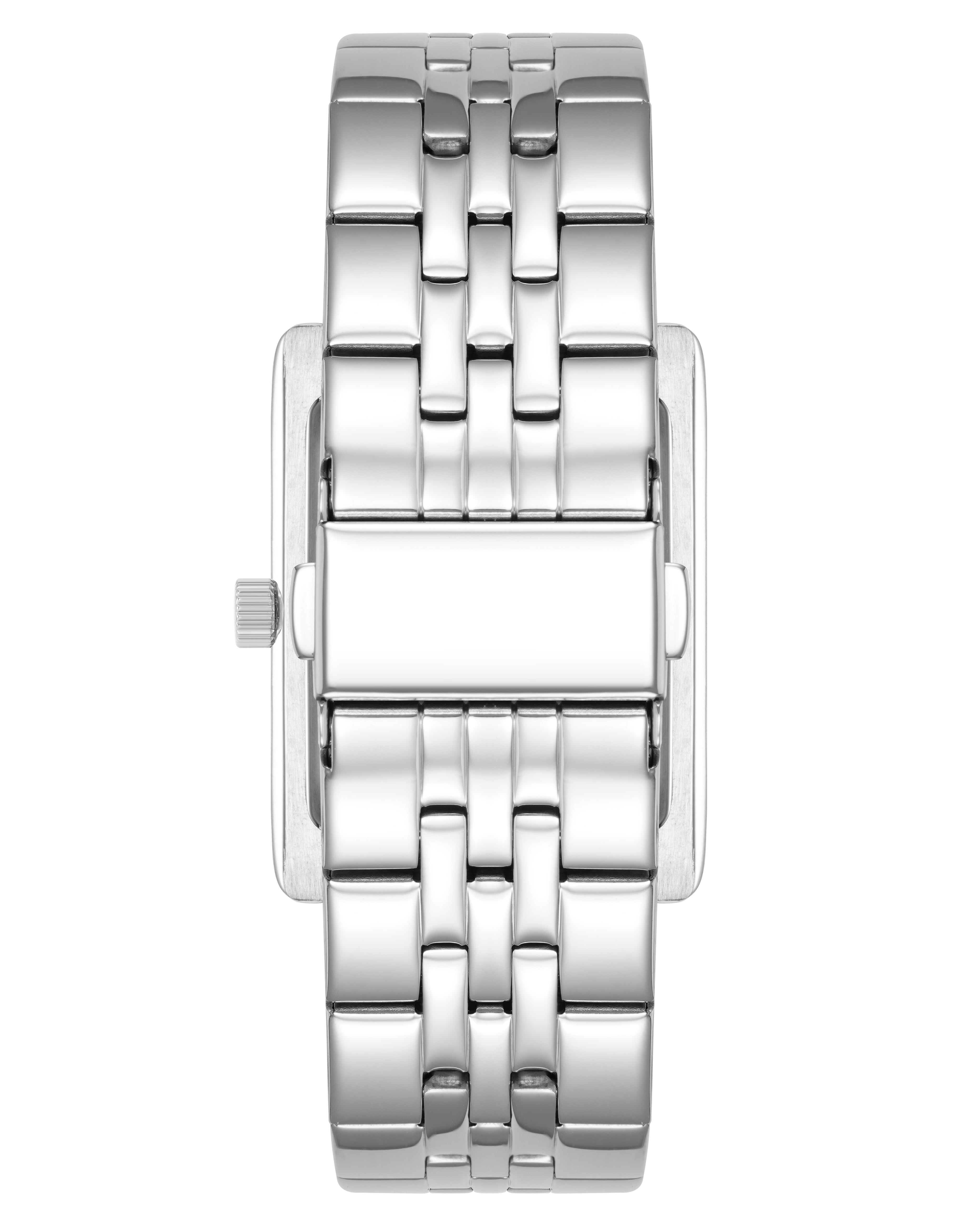 Armitron Grant herreklokke 32mm sølv/blå rektangulær