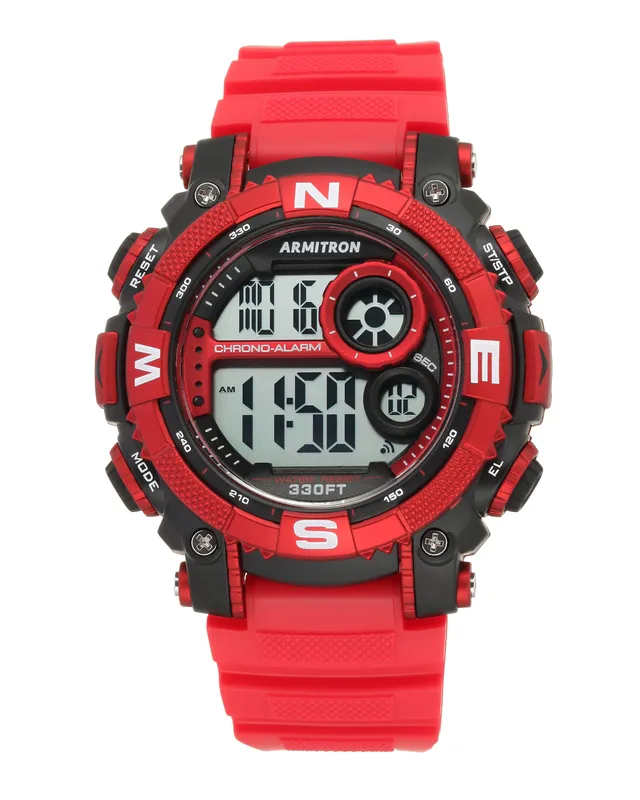 Armitron Sport 40/8284RDBK digitalklokke rød/svart