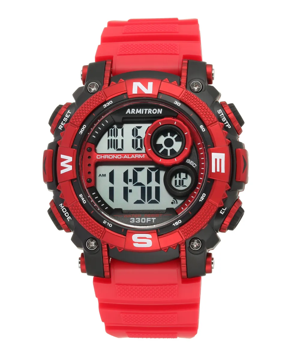 Armitron Sport 40/8284RDBK digitalklokke rød/svart