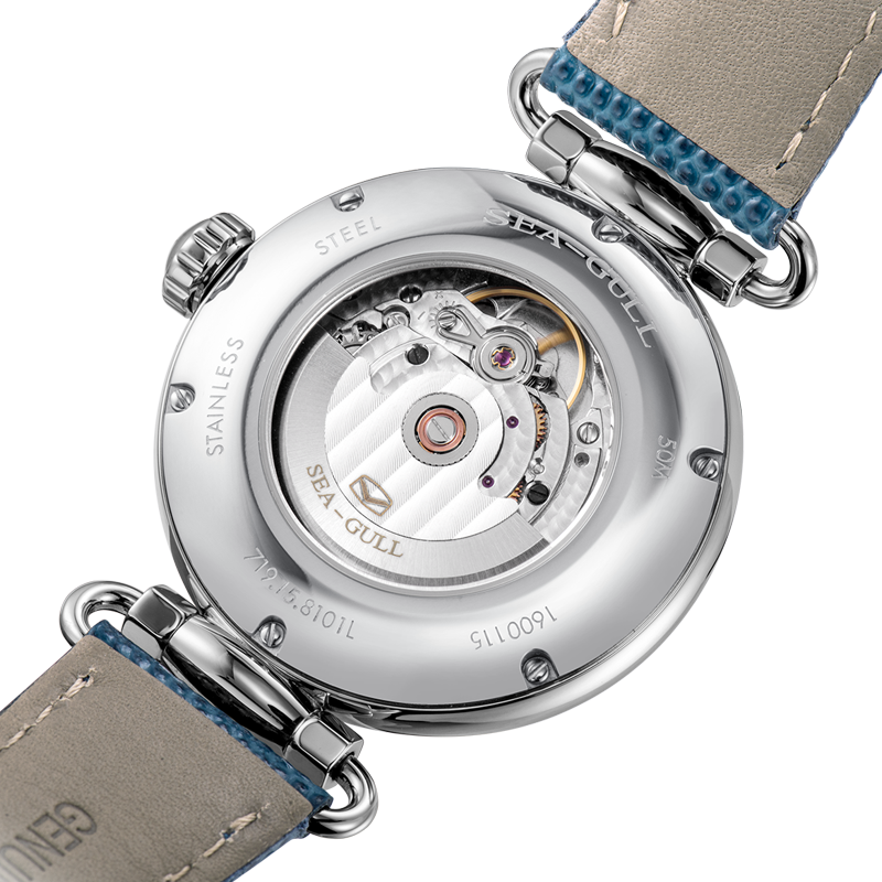 Sea-gull Artisan 719.15.8101L dameklokke 38 mm tourbillon
