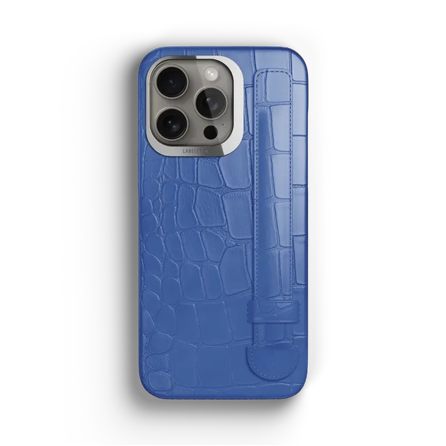 Label Noir Alligator iPhone 15 Pro Max deksel svart