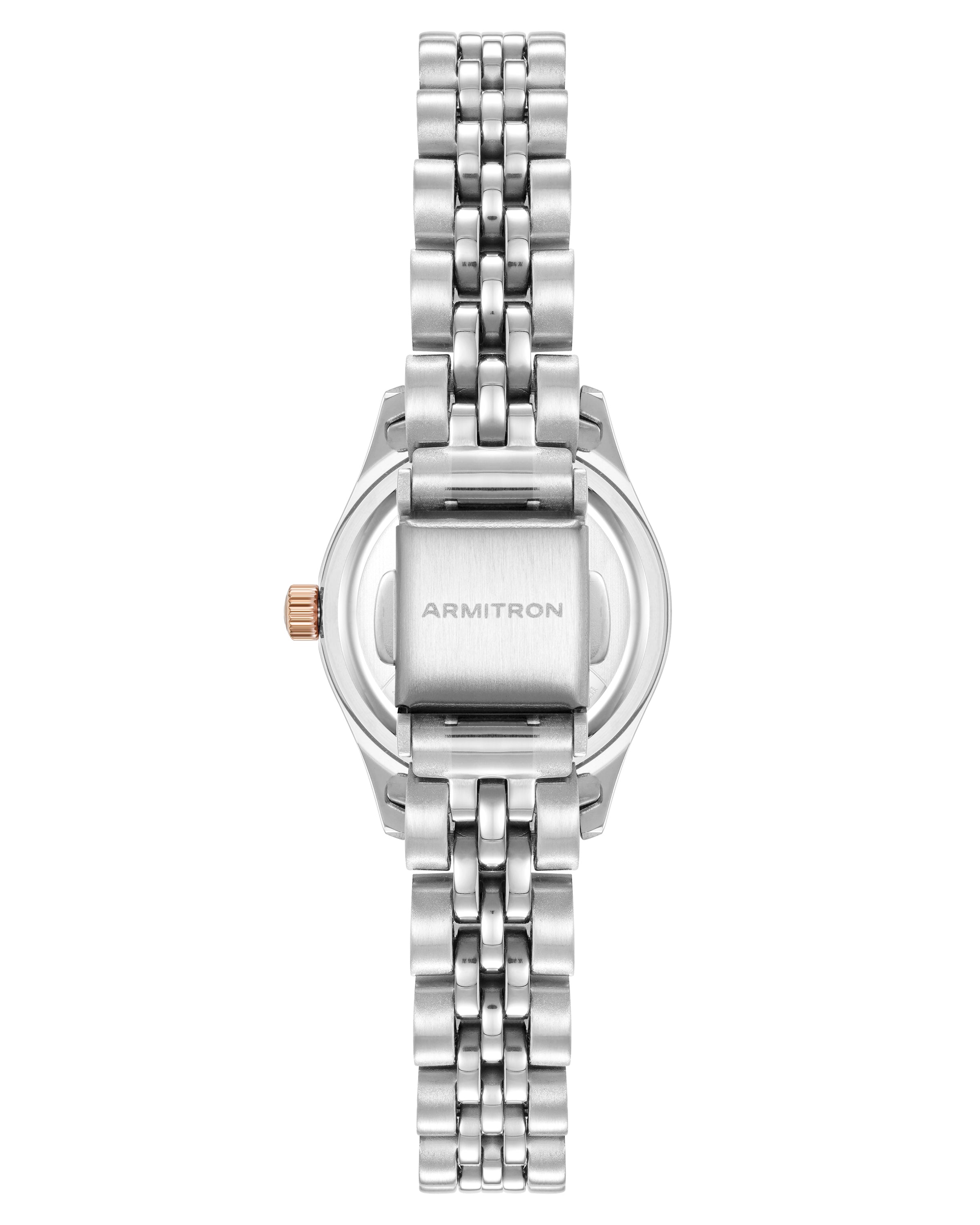 Armitron Minnie Stone Dial dameklokke 26mm roségull kvartsitt