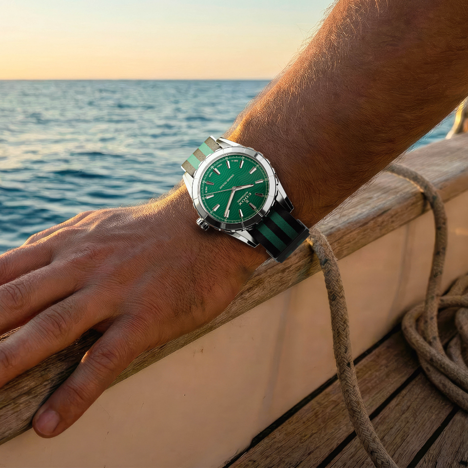 Edox Automatic herreklokke klassisk