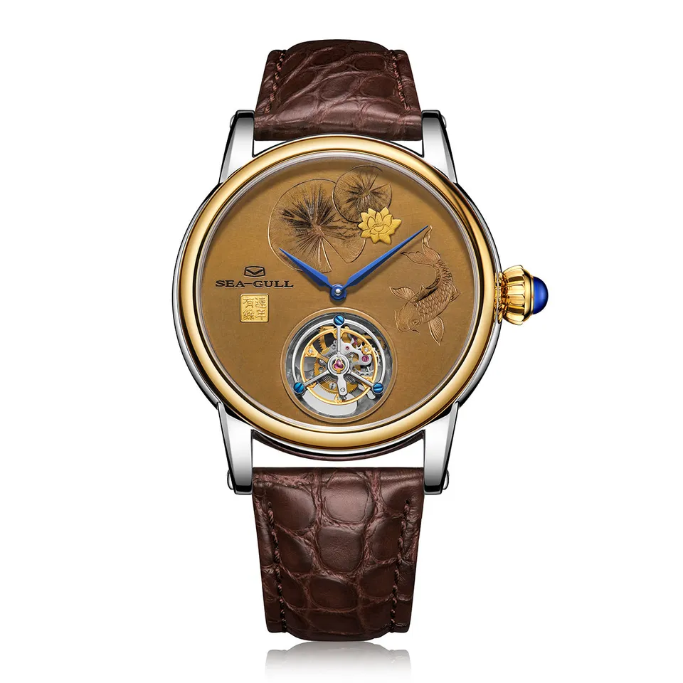 Sea-gull Lian Nian You Yu 218.98.8816 tourbillon 43 mm