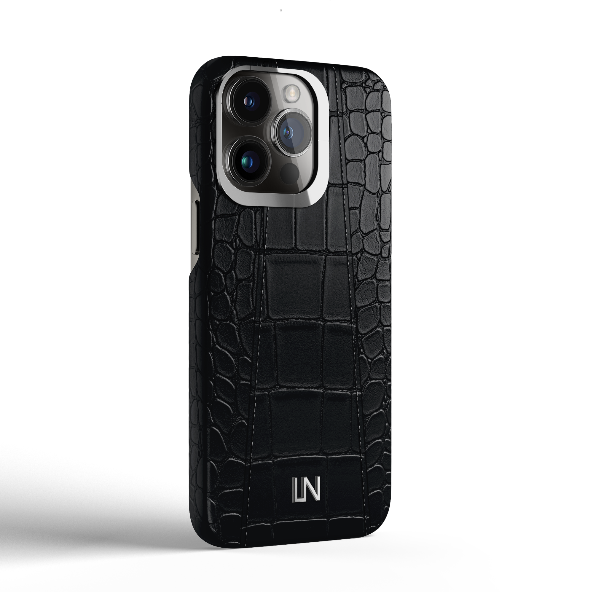 Label Noir iPhone 13 Pro Max skinndeksel alligator MagSafe
