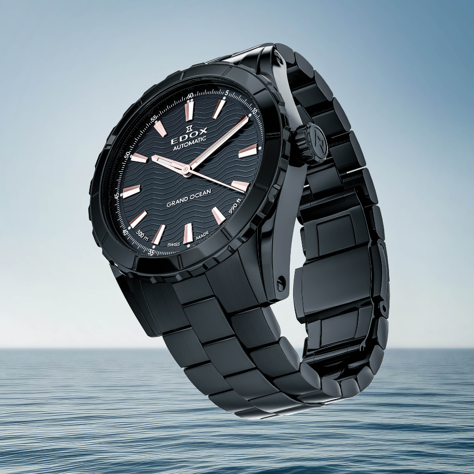 Edox Automatic herreklokke automatisk urverk