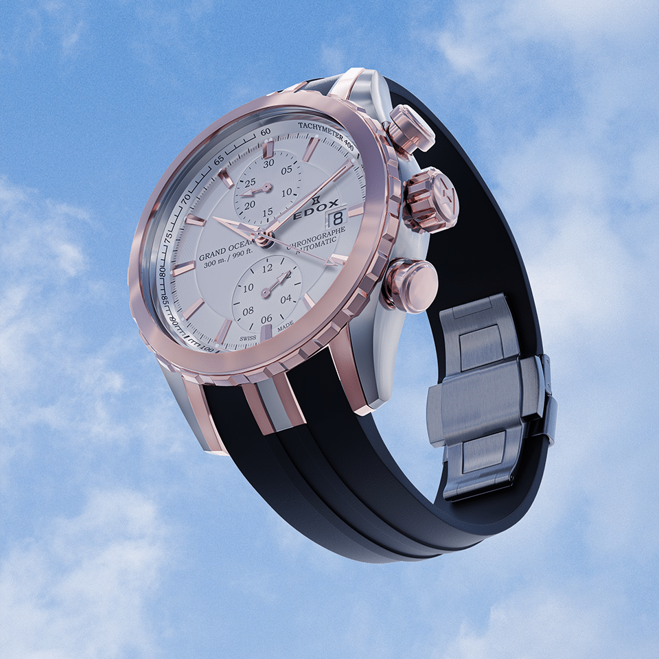 Edox Chronograph Automatic klokke automatisk