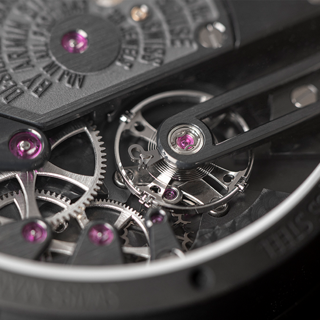 Label Noir Gravity Equal Force klokke limitert 15