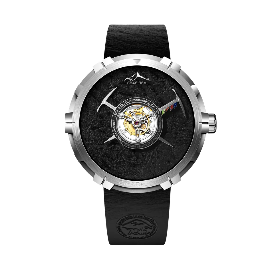 CIGA Design Central Tourbillon Everest herreklokke titan