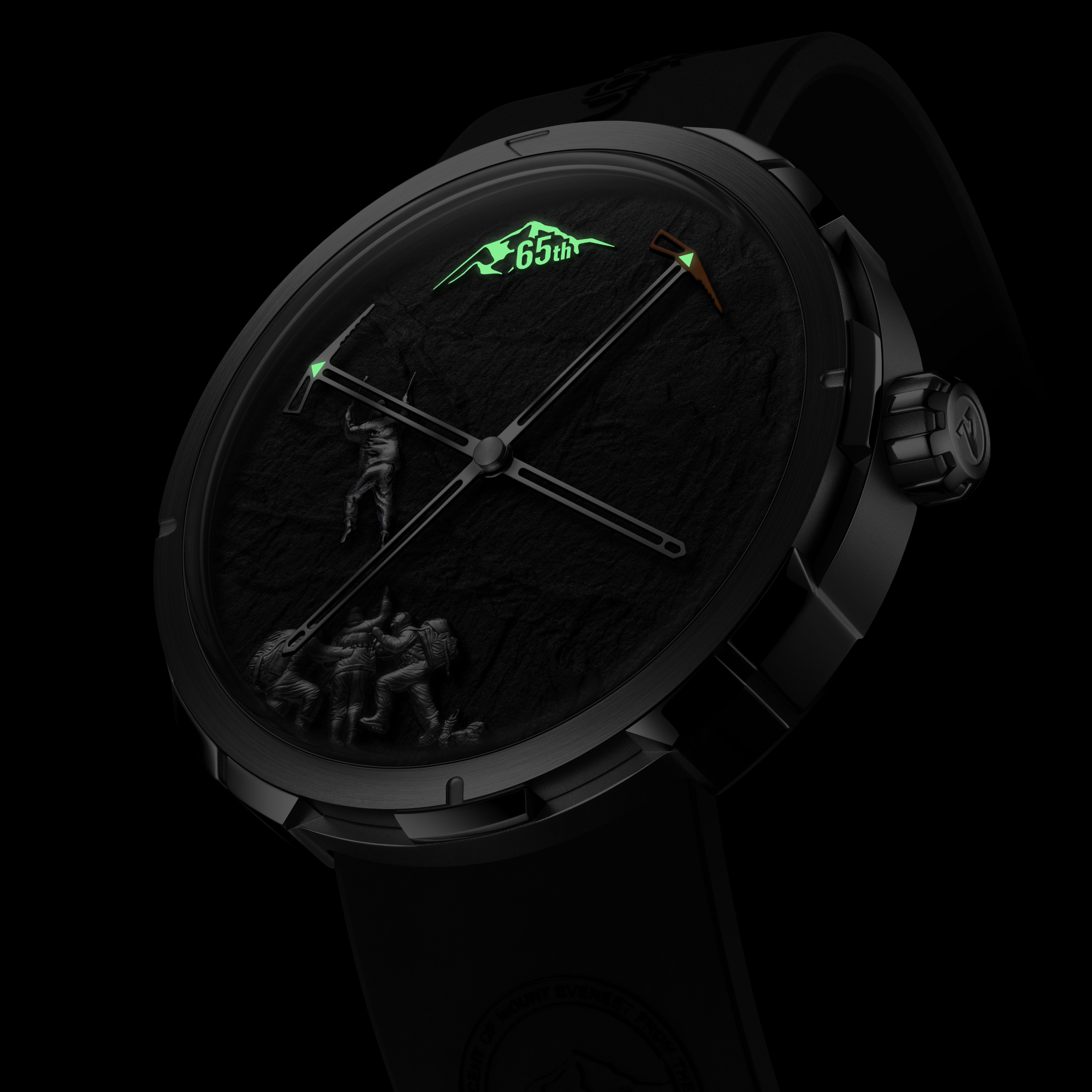 CIGA Design Everest Automaton herreklokke titan