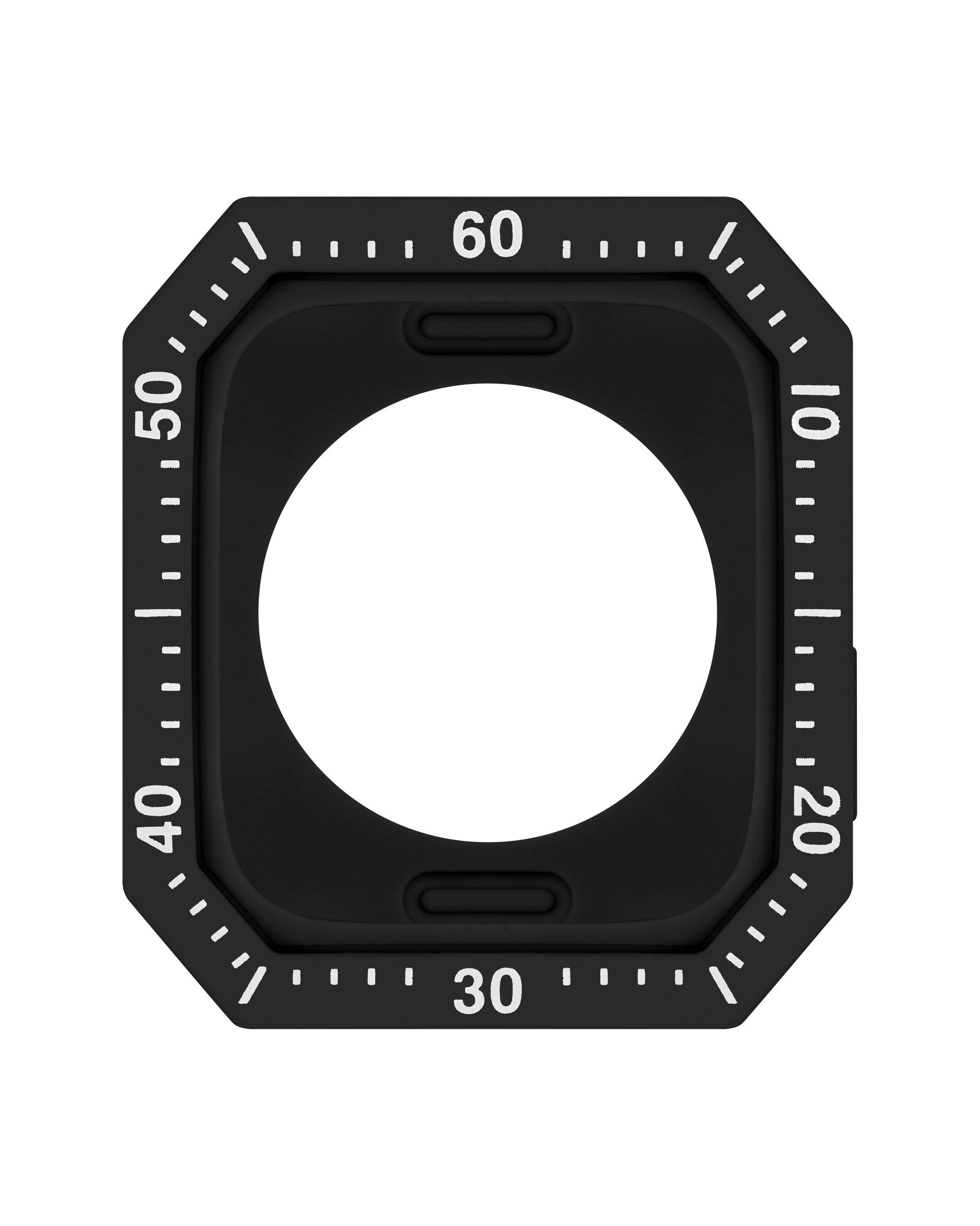 Armitron Racer silikondeksel til Apple Watch 45 mm svart/hvitt