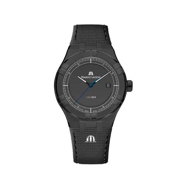 Label Noir Aikon Automatic 42MM klokke PVD sort tekstil