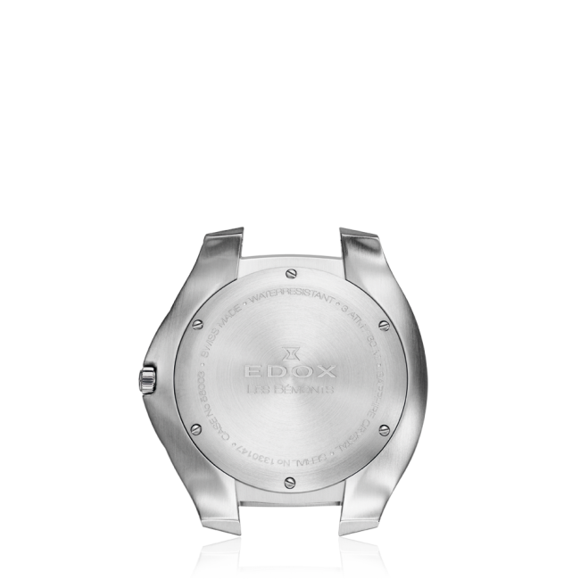Edox Les Bémonts Ultra Slim Date armbåndsur klassisk