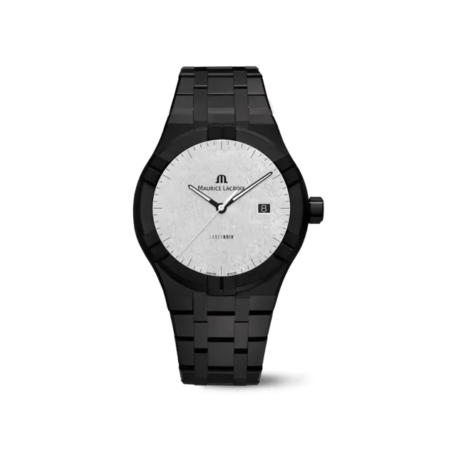 Label Noir Aikon Automatic 42MM klokke keramikk svart