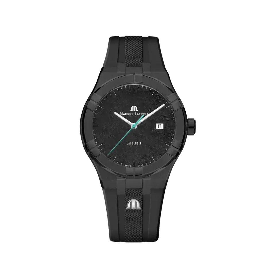 Label Noir Aikon Automatic 42MM klokke PVD hvit gummi