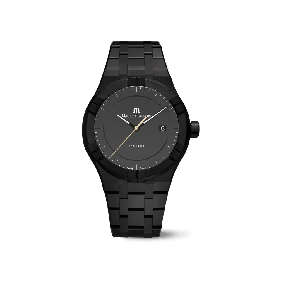 Label Noir Aikon Automatic 42MM klokke keramikk sort