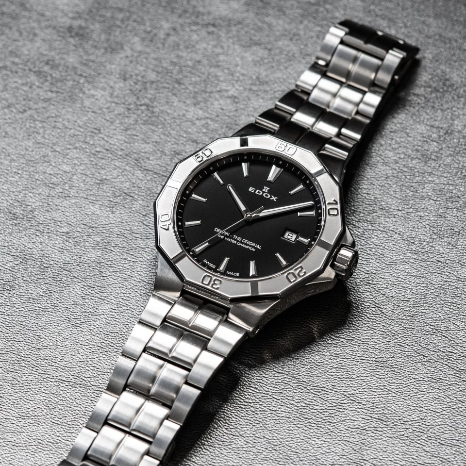 Edox Date klokke med datovisning