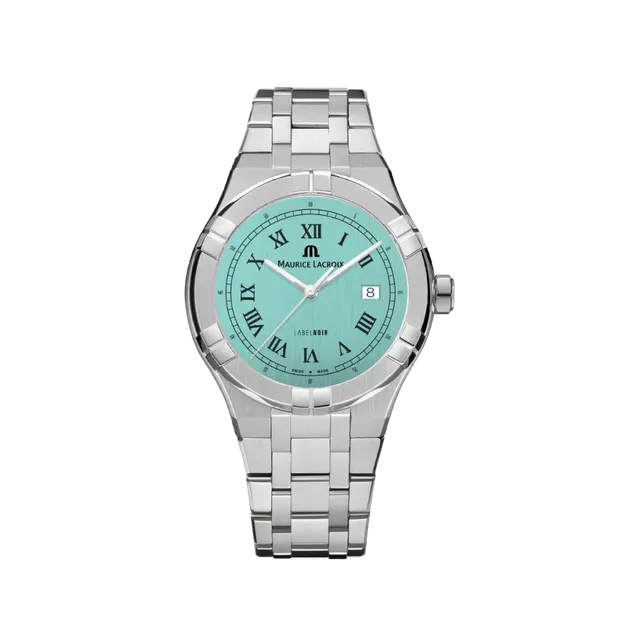 Label Noir Aikon Automatic 42mm klokke lyseblå stål