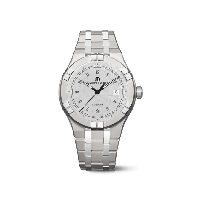 Label Noir Aikon Automatic 42MM klokke titan hvit laser