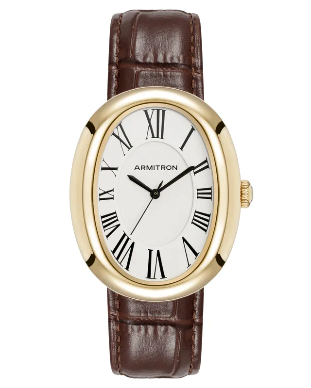 Armitron Andi Large 36mm klokke brun gull