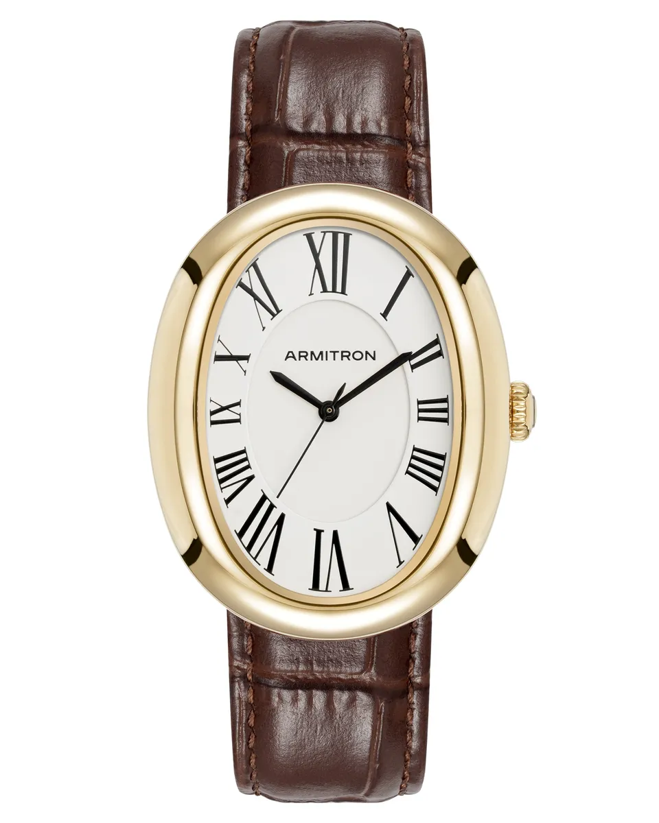 Armitron Andi Large 36mm klokke brun gull