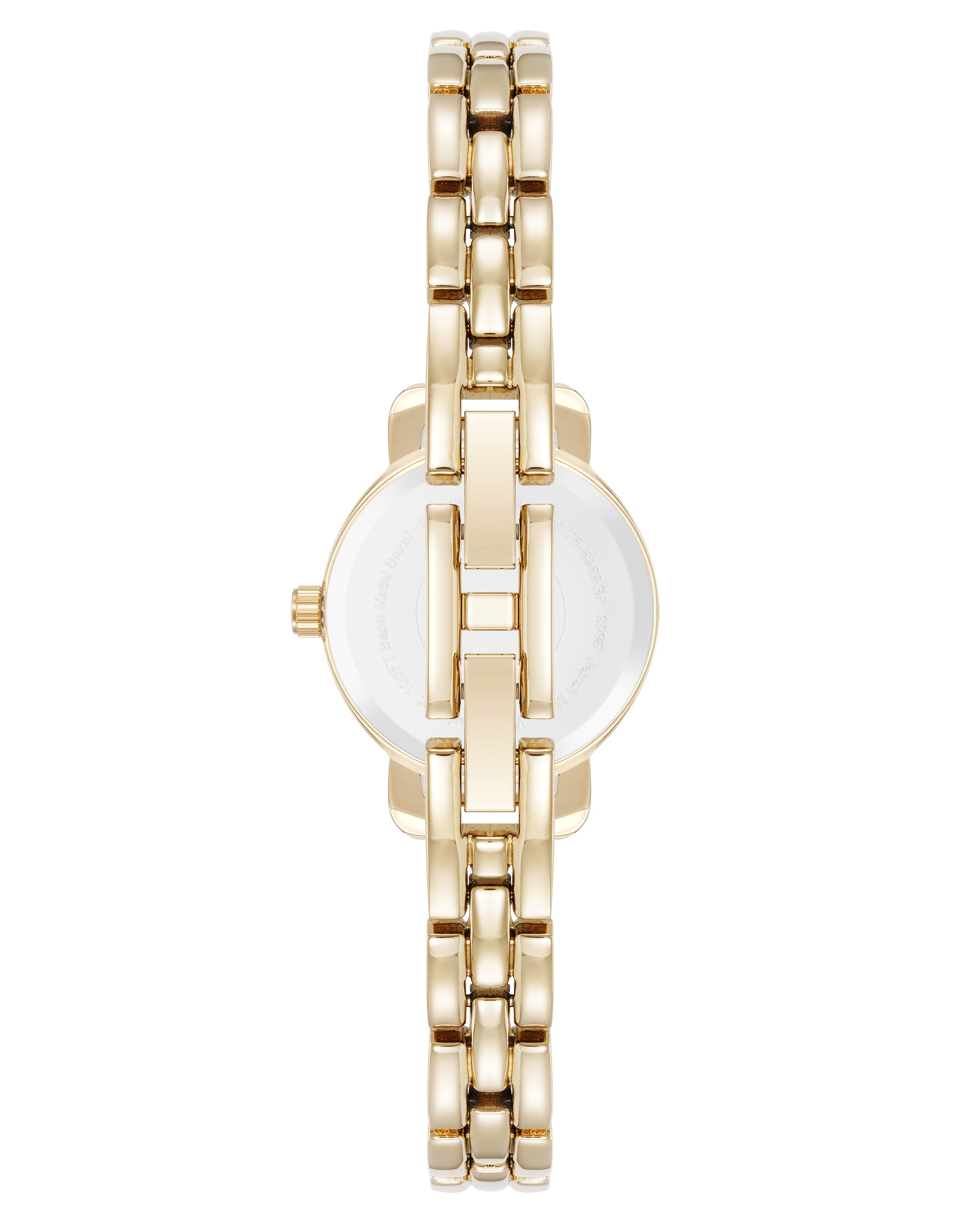 Armitron dameklokke metall day-date quartz