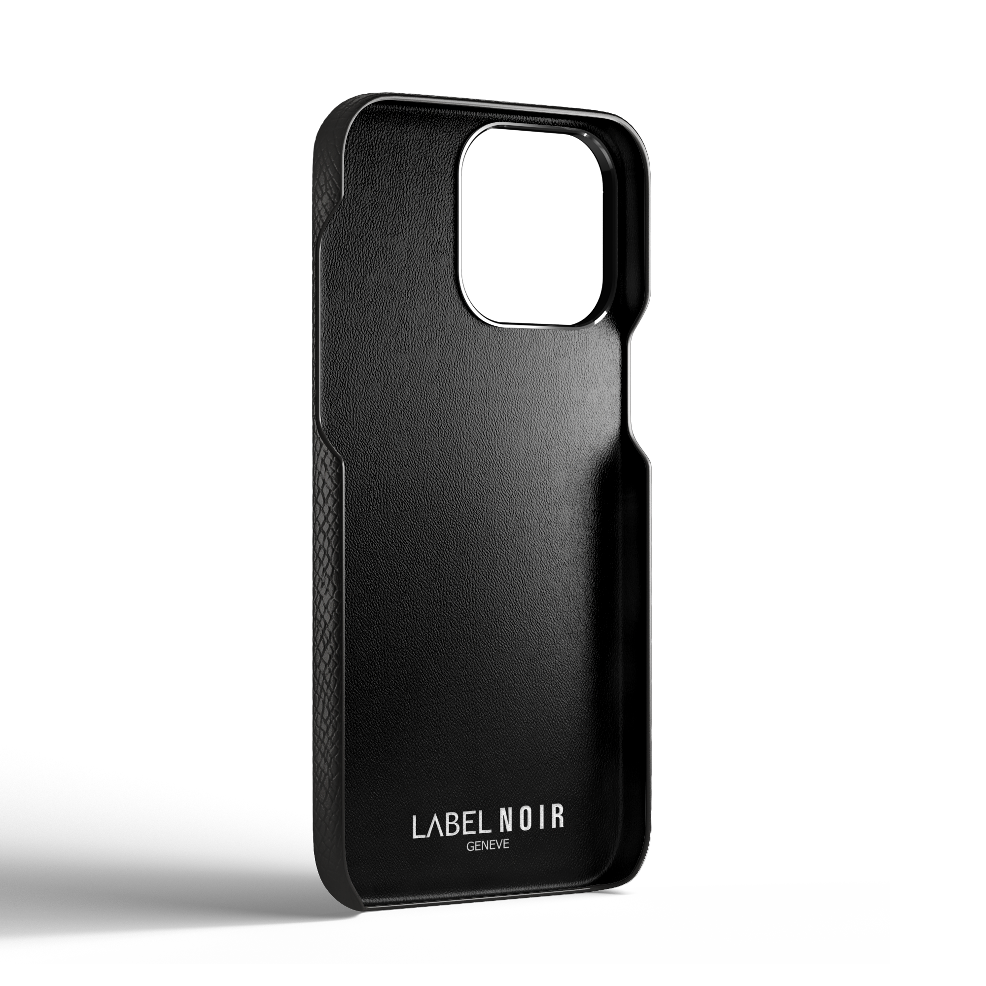 Label Noir Quilted iPhone 13 Pro deksel svart rem