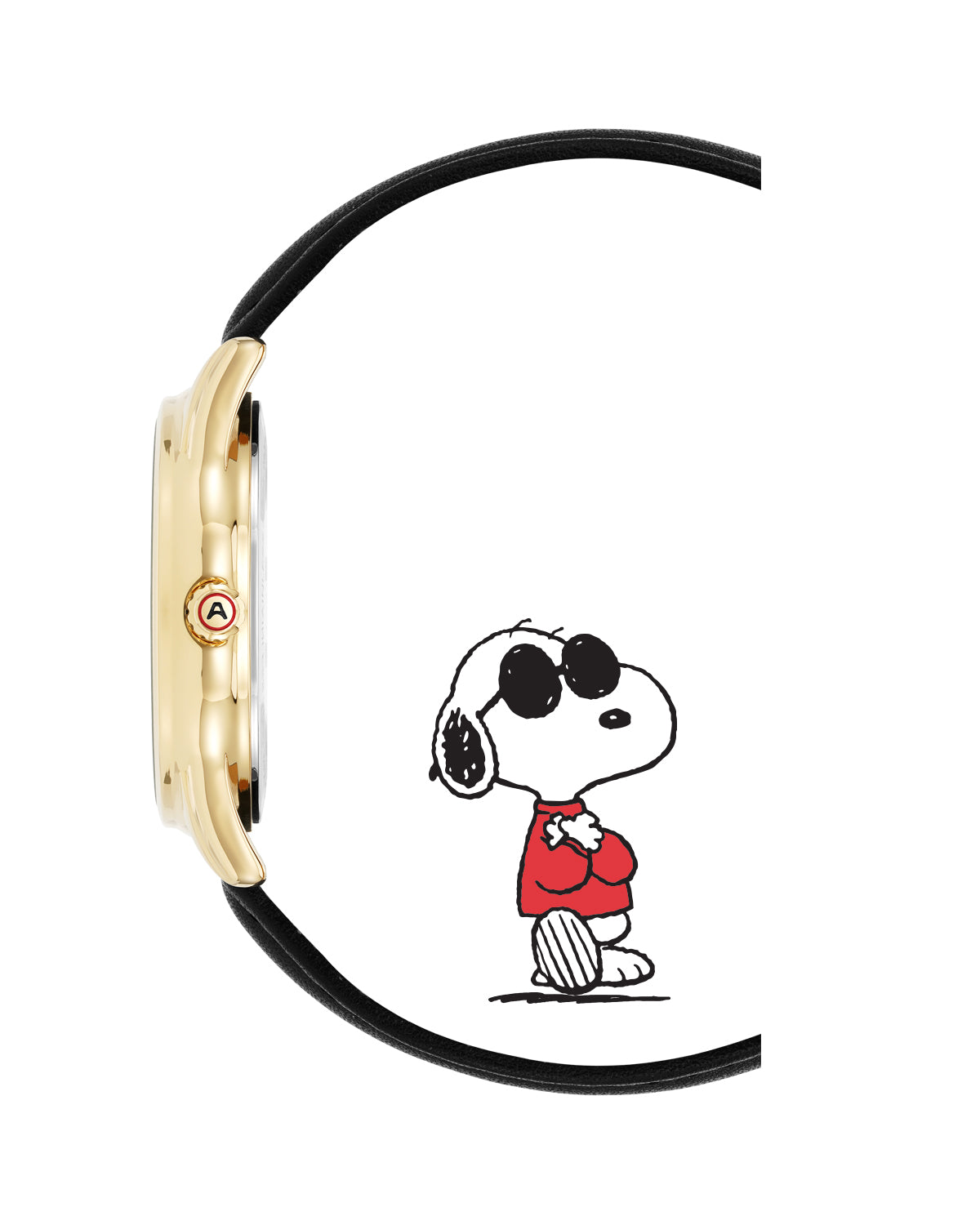 Armitron Peanuts Golden Cool herreklokke 36mm limited