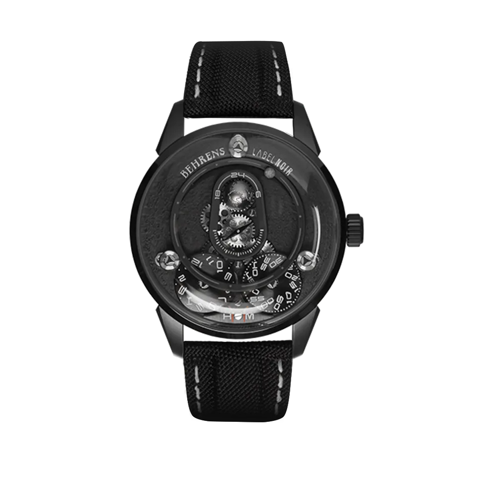 Label Noir Apolar Dark Moon klokke limitert månefase